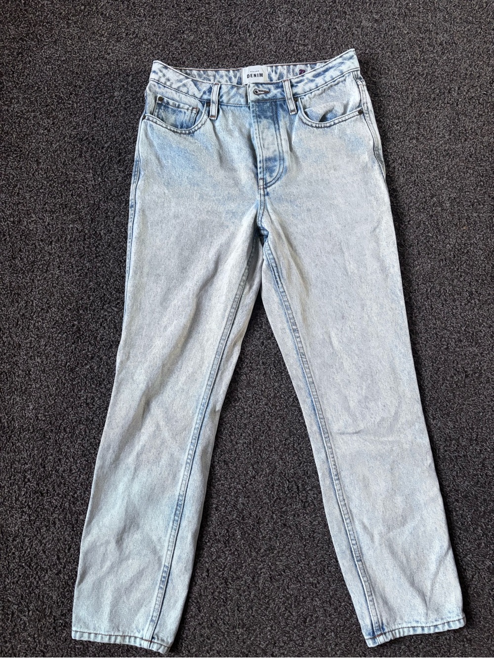 Sezane Light Blue Straight-Leg Women’s Jeans Size 27